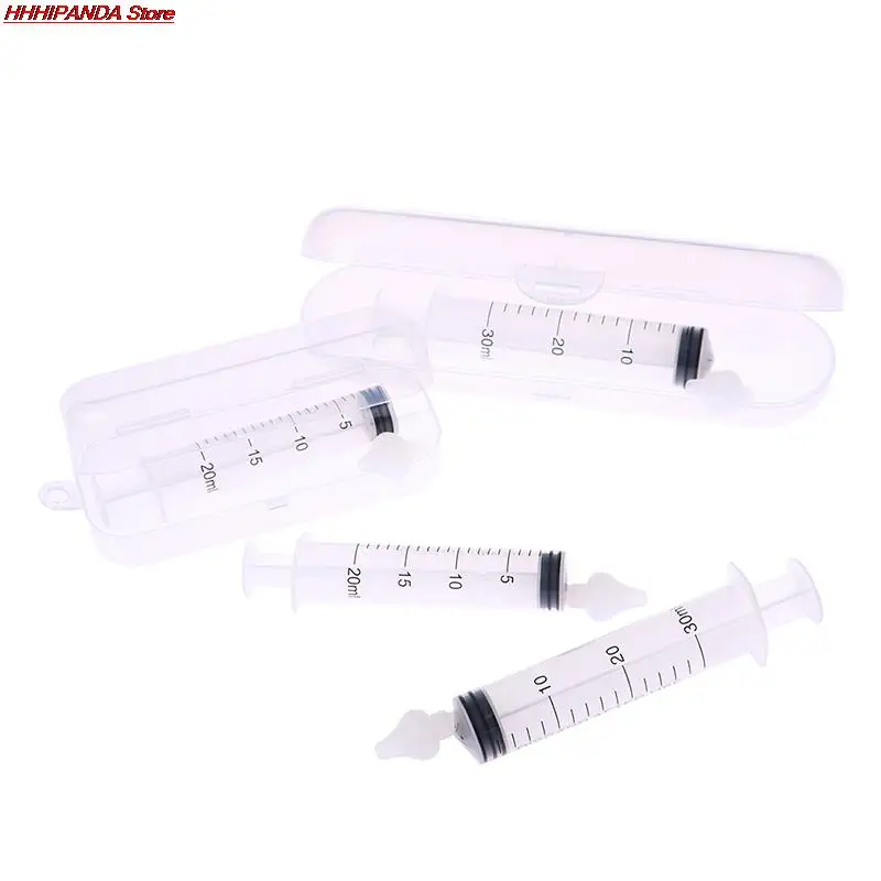 Professional Syringe Nasal Irrigator With Syringes For Baby Infant Safe Nasal Cleaner For Newborns Infants Nose Cleaner 2/4Pcs