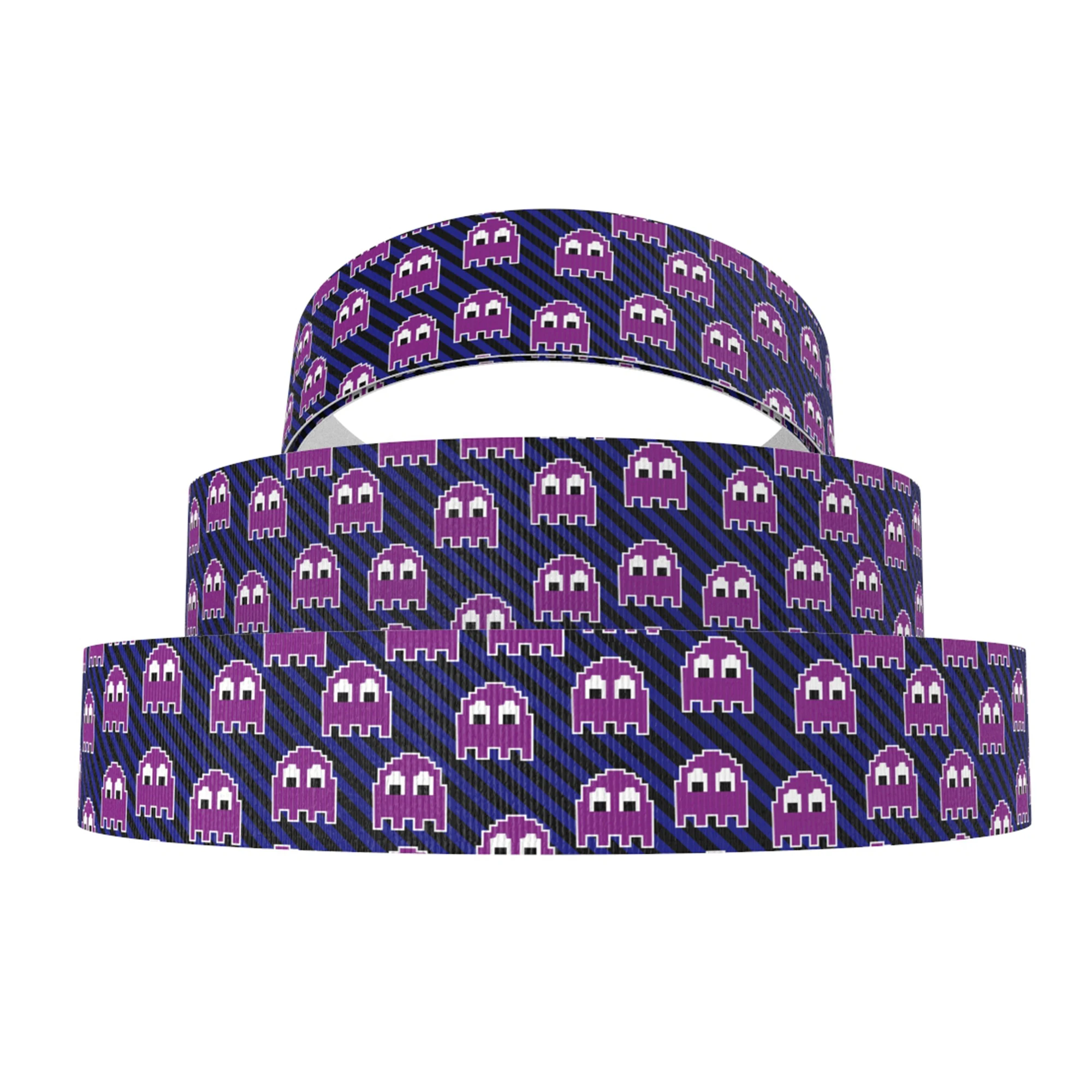 Multi Sized Game Printed Grosgrain Ribbon Polka For Cartoon Character Party DIY Hair Bow Decoration Accessories 5 Yards ribbon decoration,ribbon supplies,grosgrain ribbon,sewing ribbon
