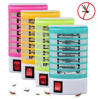 

Summer Mosquito Insects Lamp LED Sensor Repellent Electronic Trap No Poison No Taste Clean Healthy Low Power Consumption Product