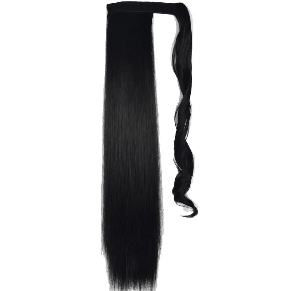 Synthetic Hair Heat Resistant Wrap around Clip in Ponytail Extensions 4006 TOPREETY Fake Hair Extensions