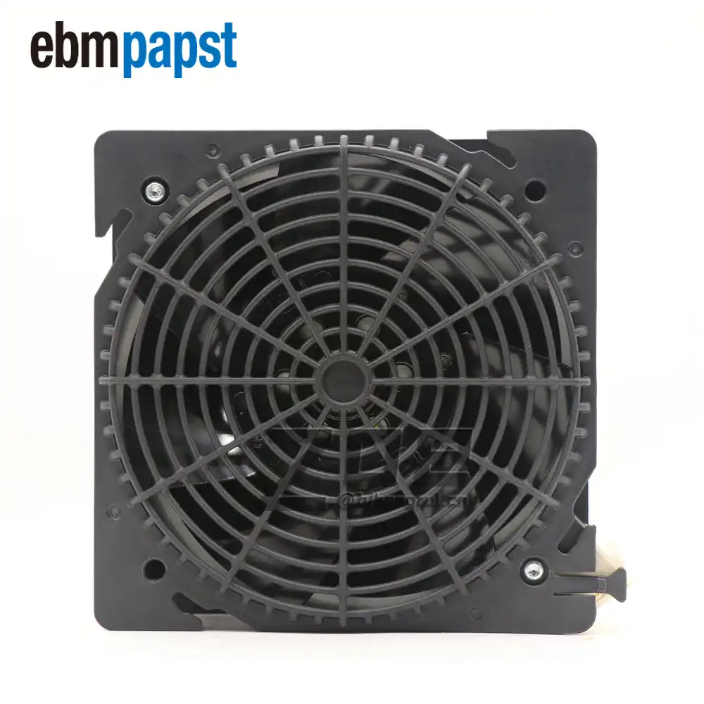 EBM DV4650-470 Ventola Di Raffreddamento Per Armadio 12cm (120x120x38mm), 230V, 120mA, 19W, 2650RPM, Doppio Cuscinetto A Sfera