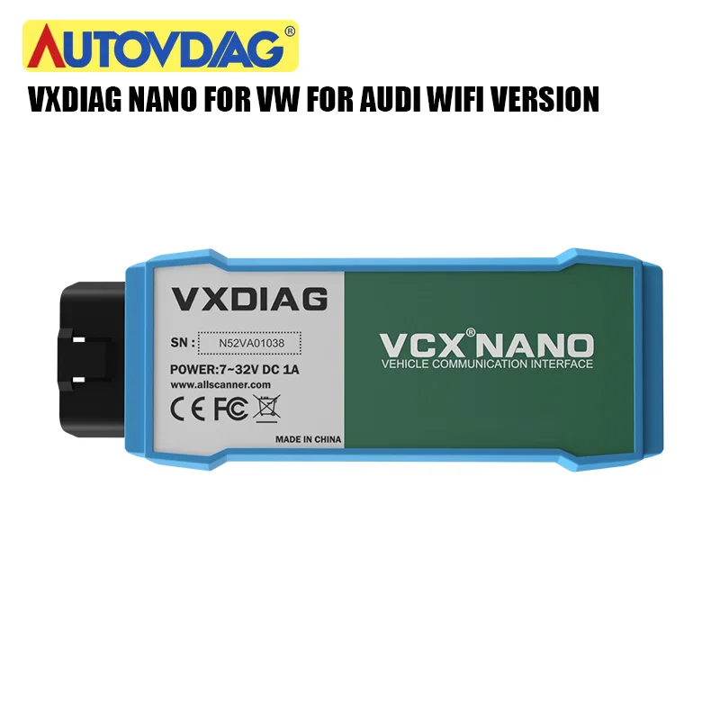 VXDIAG VCX NANO для GM/Opel GDS2 для Ford для Mazda для toyota для vw 5054 автомобильный диагностический инструмент Wi-Fi для онлайн программирования - Цвет: For VW Wifi