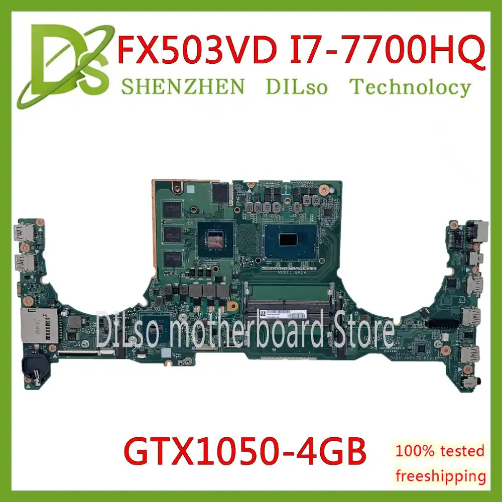 DABKLMB28A0 REVA Laptop motherboard For Asus GL503 GL503V GL503VM GL503VD Test original