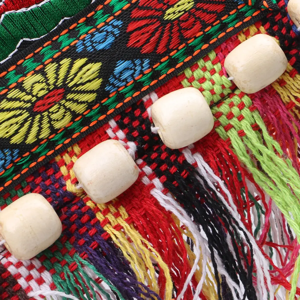 Стильная винтажная Этническая сумка Hmong через плечо с вышивкой в стиле бохо