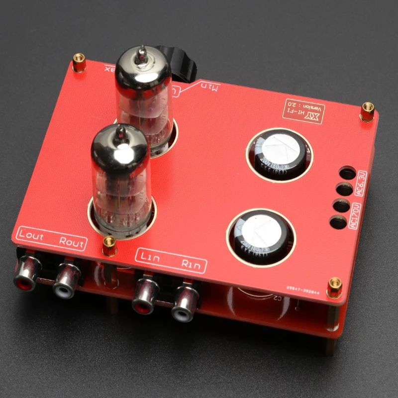 do pré-amplificador HIFI, Pré-amplificador com transformador, 110V, 220V, 6N3, 6H3N, 240x90x115mm