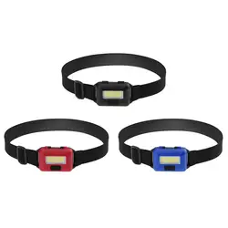3 Modes Headlights Waterproof COB LED Flashlight Outdoors Headlight Headlamp Torch Portable Outdoor Camping Fishing Accessories