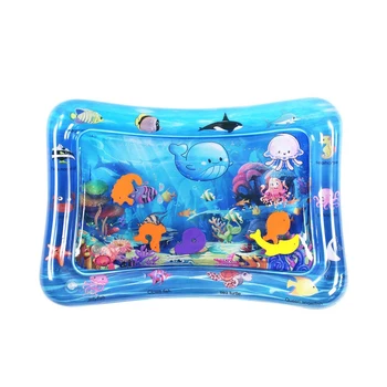 

Home Sensory Foldable Funny Inflatable Baby Water Mat Leakproof Activity Center PVC Patted Pad Early Development Playmat Toys