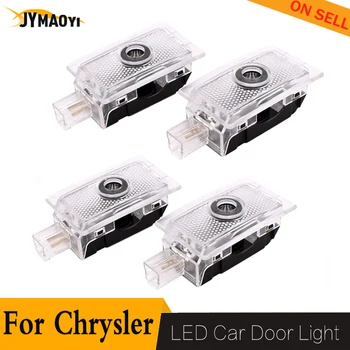 

For Chrysler Led Door Welcome Light Lamp Projector Auto Emblem Courtesy Ghost Shadow Ambient Luces for Chrysler 200 300 Sebring