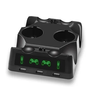 

ABKT-4-In-1 Charger For Ps4/Ps Move/Ps Vr Handle Charger