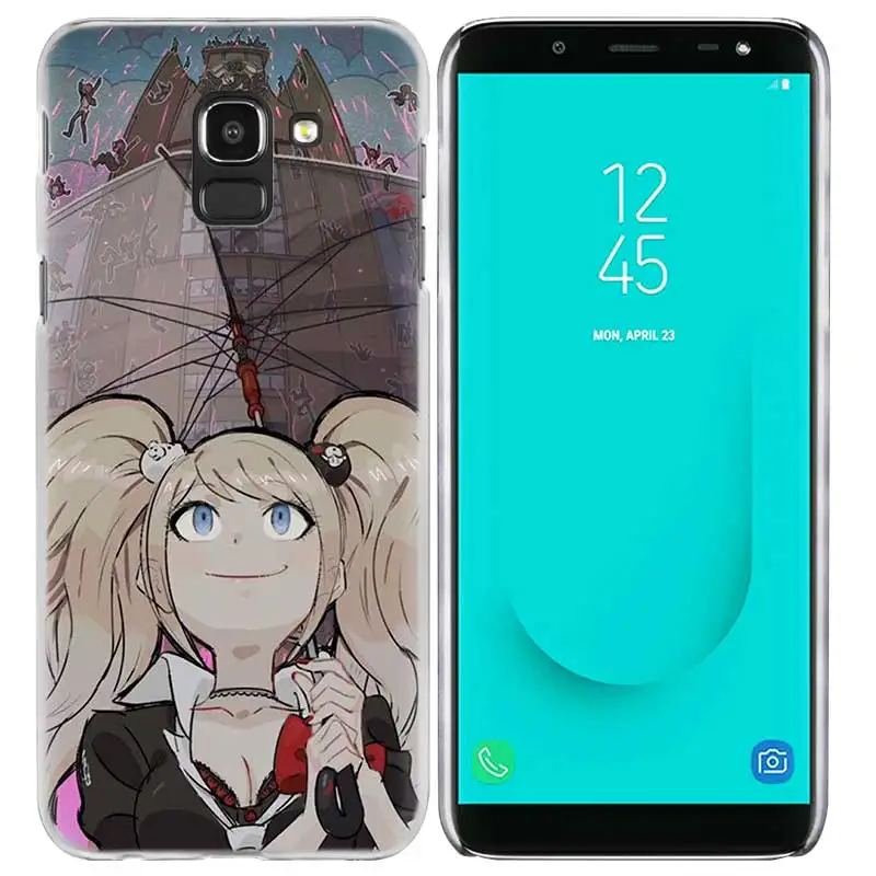 Danganronpa чехол для samsung Galaxy S10 S10e 5G S9 S8 S7 край M40 M30 M20 M10 J8 J6 J4 плюс