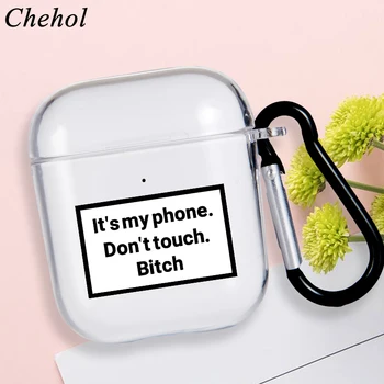 

Funny Letter Earphones Cases for Apple Airpods Pro Silicone Shockproof Protected 1 2 Bluetooth Wireless Headphone Headset Covers