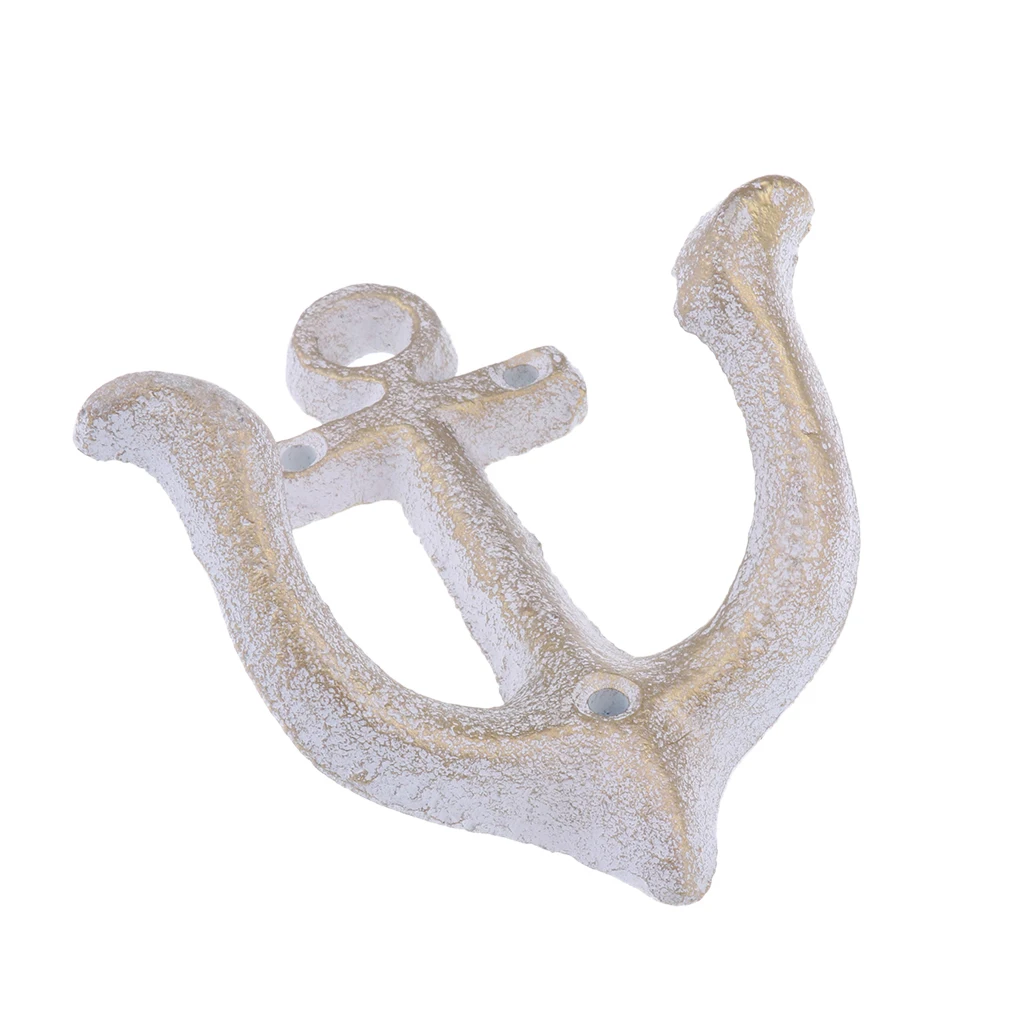 Metal Anchor Hooks Wall Door Mounted Clothes Towel Hat Key Hanger for Hat Coat Handbag Storaging Case