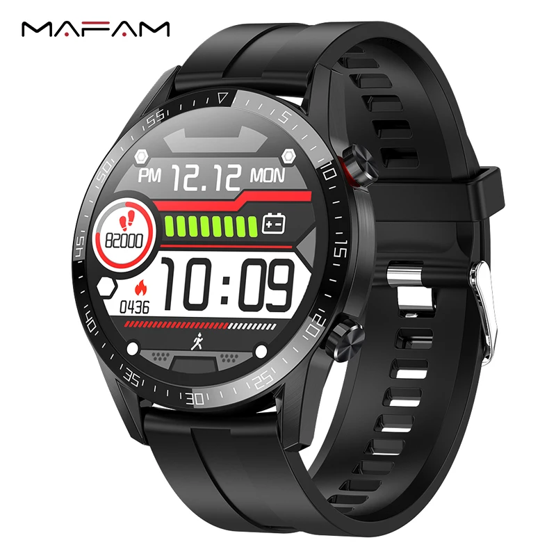Смарт часы MAFAM L13 с Bluetooth и циферблатом для мужчин женщин ЭКГ пульсометр монитор