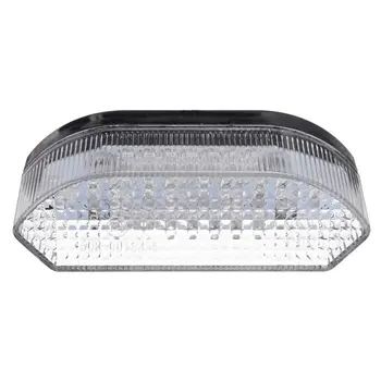 

30 Led Multifunctional Universal Taillight Plastic Motorcycle Atv Brake License Plate Tail Light Stop Running Bracket 1Pcs