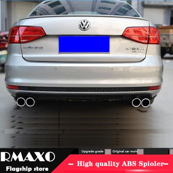 

For Volkswagen J ETTA Bumper Diffuser spoiler 2016-2018 For sagitar ABS Rear lip rear spoiler front Body kit Bumpers Protector