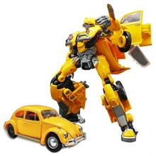 Bmb transformação robô bumblebee filme anime ko ss18 figura modelo deformável op comandante plástico toyrobot h6001 H6001-3
