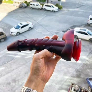 Animal Dragon Dildo Silicone Realistic Cock Dildos Suction Cup Dildo Prostate Massager Large Butt Plug Anal Sex Toys For Women 3