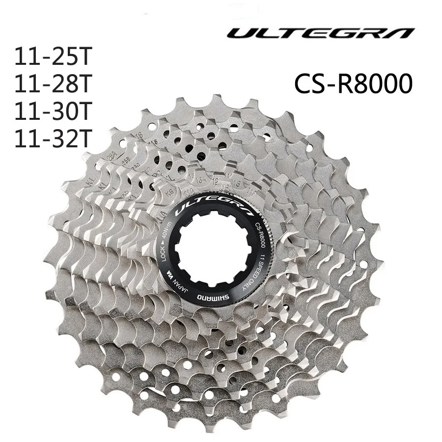 SHIMANO Ultegra CS R8000 HG800-11 дорожный велосипед свободного хода 11 скоростей 11-25 т 11-28 т 11-30 т 11-32 т 11-34 Т R8000 кассета звездочка