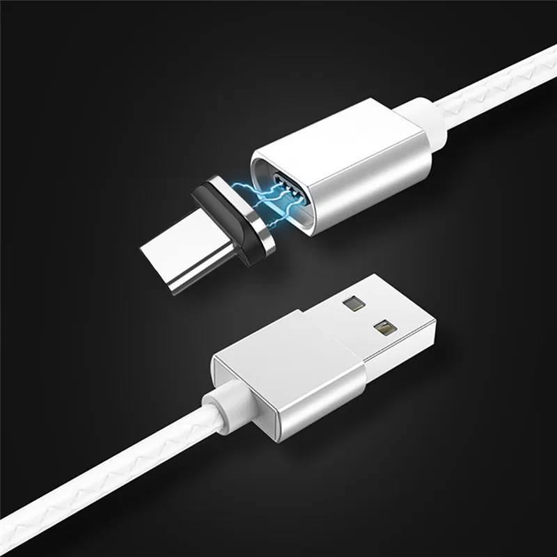 

3A(Max) Magnetic Cable Fast Charging USB Type C Micro USB for xiaomi Samsung Huawei iPhone Magnet Cable Data Sync USB C Cables