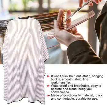 

160x140cm Barber Cape Waterproof Hairdressing Breathable Apron Hair Cutting Barber Salon Gown Cape Hair Dressing Gown