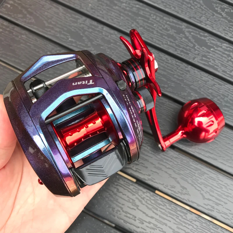 Slow Pitch Jigging Reel 17kg Gear Ratio 7.1:1 Aluminum Metal 11+1BB Fiber  Drag Power Casting Shore Fishing Reel Saltwater Reel