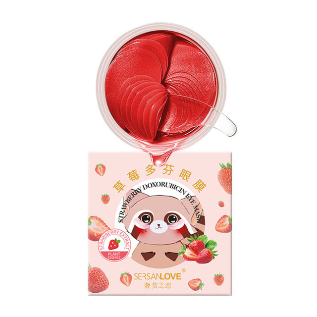 Fruit Extact Eye Mask Crystal Collagen Eye Patches Anti-Wrinkle Anti Aging Eye Mask Remove Dark Circles Eye Care