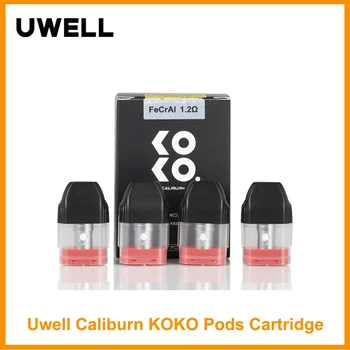 

Original Uwell CALIBURN KOKO Pod Cartridge 2ml Top Fill System 1.2ohm Coil For Koko Pod Kit Vape Accessory Electronic Cigarette