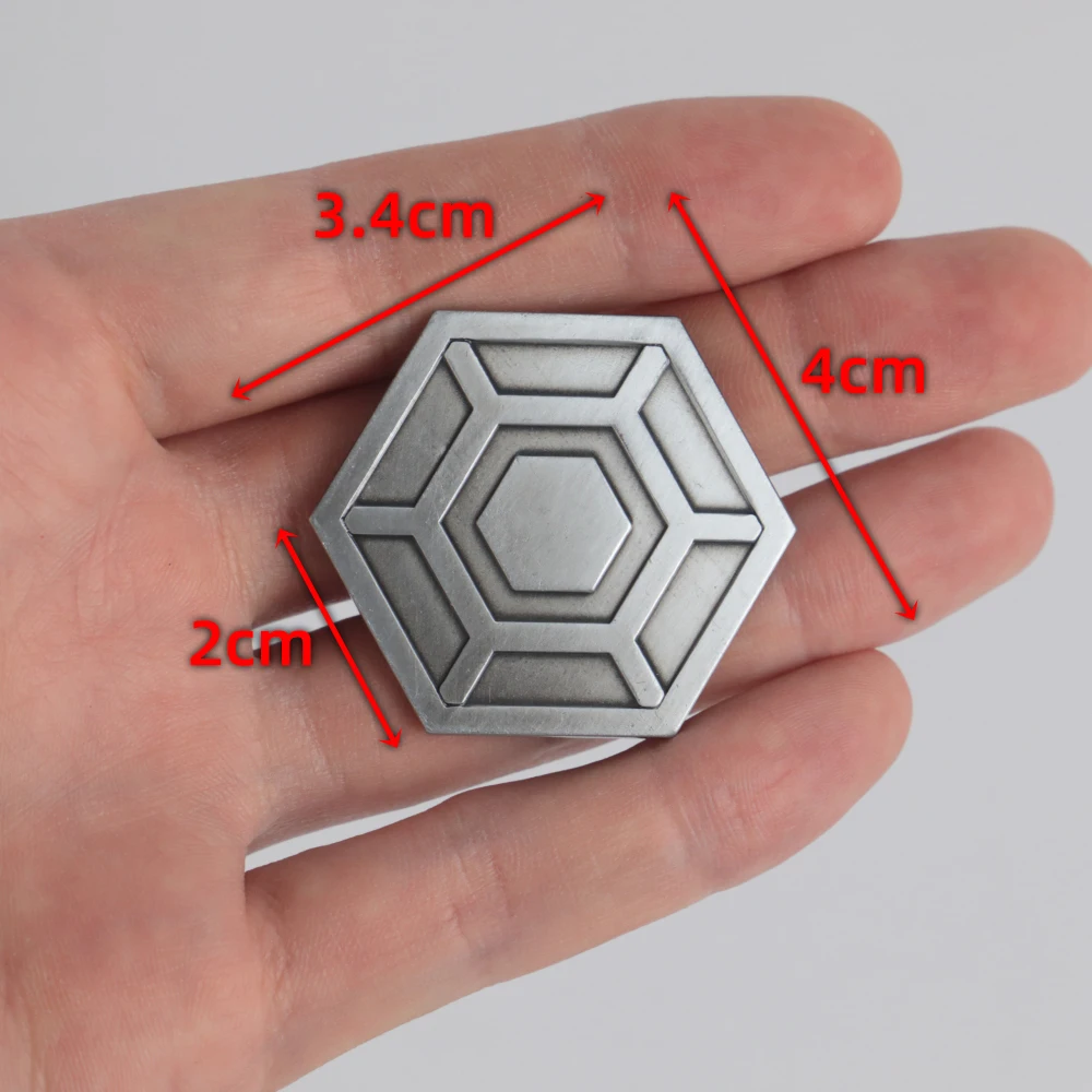 Рисунок 2 - Металлический значок рек реквизиты