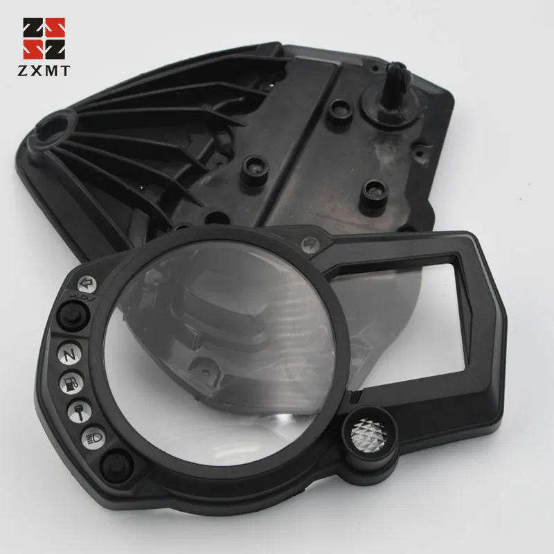 

ZXMT Speedometer Speedo Meter Gauge Tachometer Instrument Case Cove for Suzuki GSXR1000 2007-2008 K7 07 Instrument Housing Case