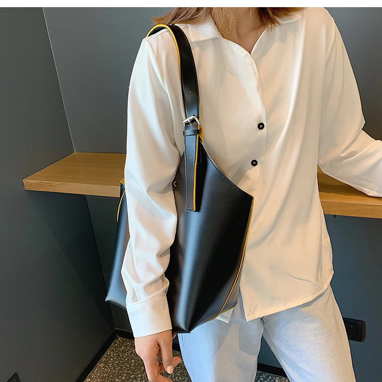 Модные панельные ведра сумка для женщин дизайнерский бренд женские сумки через плечо роскошные lu кожа большой емкости сумки повседневные кошельки