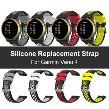 

42mm Soft Silicone Strap Sport Watch Band Wristband For Garmin Venu Fenix 5s For Amazfit GTS Band For Samsung Gear S3 Galaxy
