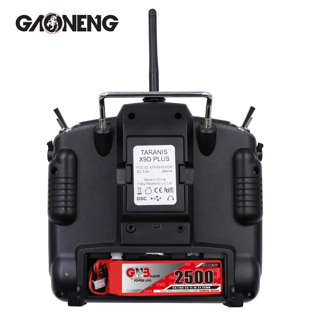 Gaoneng GNB 2500mAh 3S1P 11,1 V 5C/10C Lipo батарея для X9D Plus передатчик пульт дистанционного управления RC запчасти