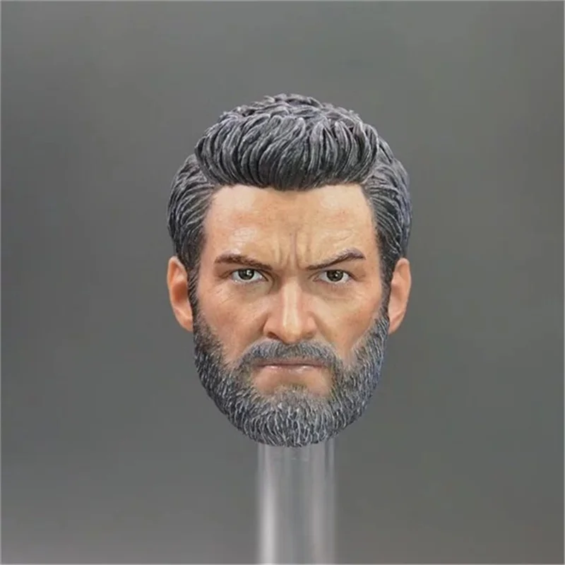 

1/6 Scale Head Sculpture Uncle Wolf Uncle Wolf Rogan Hugh Jackman Head Sculpture Spot For Collection