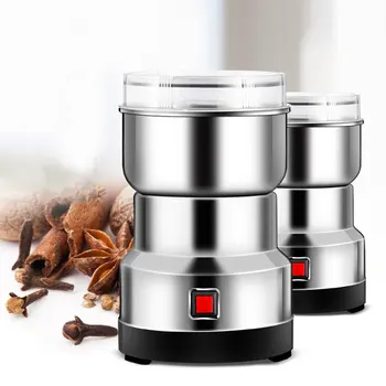 

Coffee Grinder Electric Mini Coffee Bean Nut Grinder Coffee Beans Multifunctional Home Coffe Machine Kitchen Tool @LS