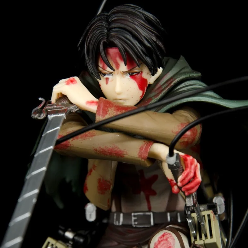 10 ''Новый аниме Attack on Titan Rivaille Li ion аккумулятор Вейер солдат Леви Акерман