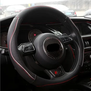 

4 Colors Car Steering Wheel Cover Volant Braid on the Steering-wheel 38 CM Funda Volante Car Styling Auto Hand Bar