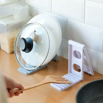 

Multifunctional Kitchen Foldable Pot Lid Rack Dish Drying Shelf Cutting Board Drainer Tableware Storage Organizer