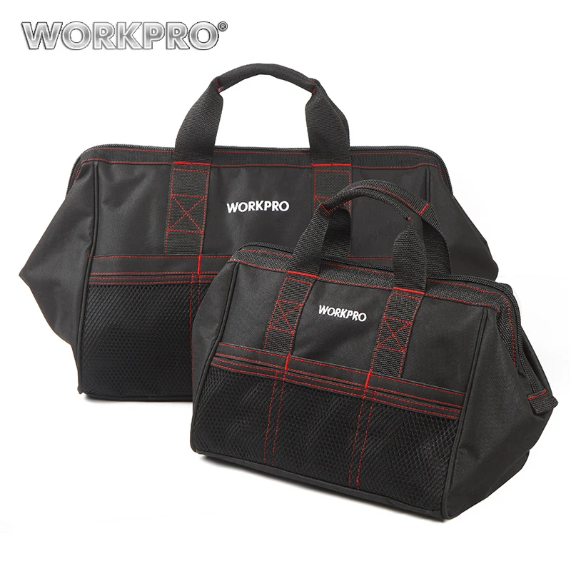 2 PC tool bag WORKPRO 1" и 18" инструменты Сумки Водонепроницаемые дорожные сумки прочные сумки - Цвет: 2 PC tool bag