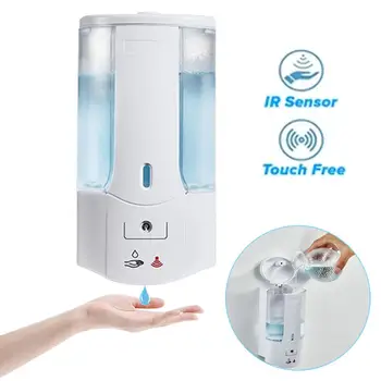 

Infrared Sensor Hand Washing Container 450ml Automatic Soap Liquid Dispenser Shampoo Lotion Shower Gel Foam Bottles