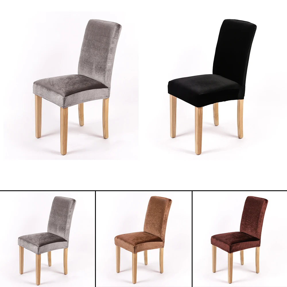 Christmas Wedding Dining Chair Covers Party Decor Elastic Seat Cover Slipcover