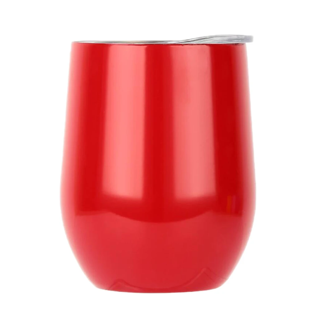 Insulated Stainless Steel Wine Double Wall Vacuum Cup 12OZ