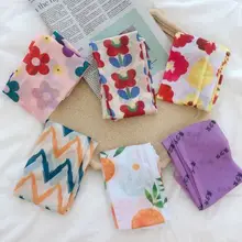 Hyuna/летние охлаждающие перчатки с манжетами на рукавах; уличные перчатки с защитой от солнца и УФ-лучей; Красивые перчатки с цветочным узором для девочек; рукава со льдом; Wechat; деловые перчатки