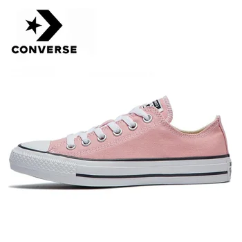 

Original Converse Chuck Taylor All Star men and women unisex Skateboarding sneakers pink platform casual new low canvas Shoes
