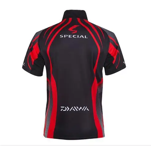 Новая брендовая футболка Daiwa для рыбалки уличная спортивная с коротким рукавом