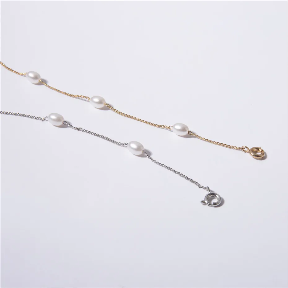 IngeSight. Z ожерелье-чокер из искусственного жемчуга в стиле бохо, простое минималистичное длинное ожерелье на цепочке для женщин, ювелирные изделия