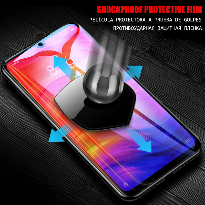 Защитная мягкая Гидрогелевая пленка для Redmi Note 8 7 K20 K30 Pro 8T экрана Xiaomi Mi 10 9 9T SE Lite