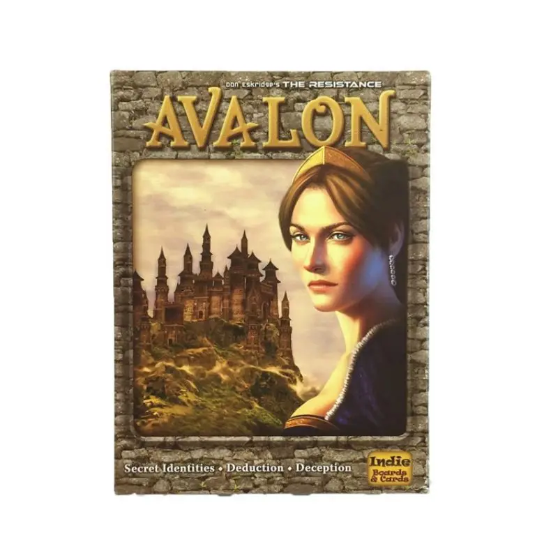 New Board game Resistance Avalon Family Interactive Full English Game Card Children's Educational Toys | Спорт и развлечения