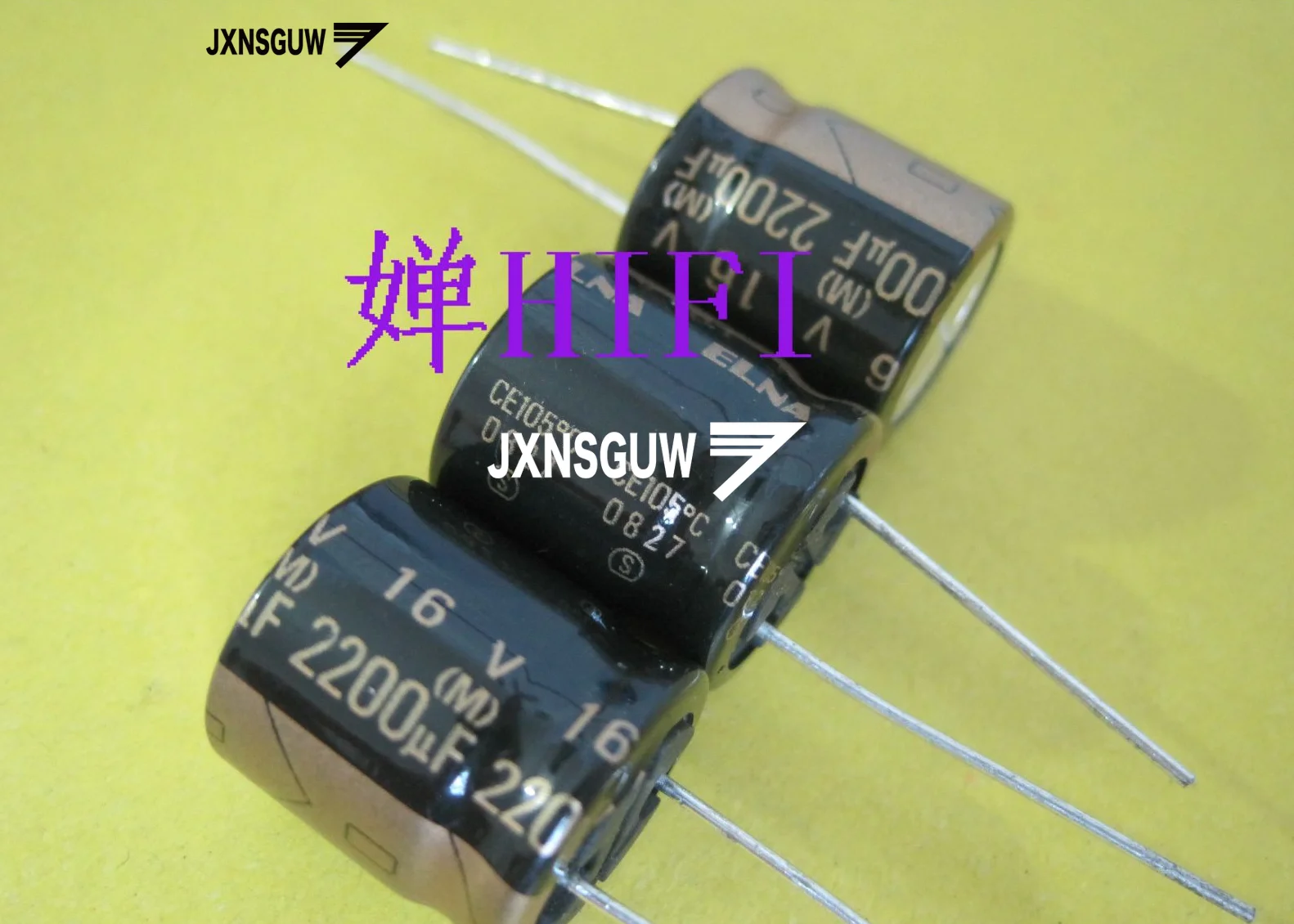 10PCS ELNA RFO 16V2200UF 16X18MM black gold Aluminum electrolytic capacitors 2200uF/16V 105 degrees 2200UF 16V | Электронные