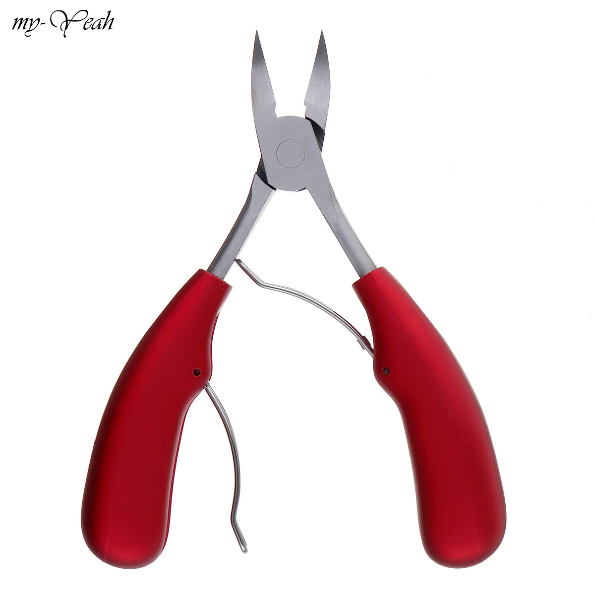 

Nail Art Red Stainless Steel ABS Nipper Edge Cutter Cuticle Dead Skin Remove Scissor Trimmer Nail Clipper Plier Manicure Tool