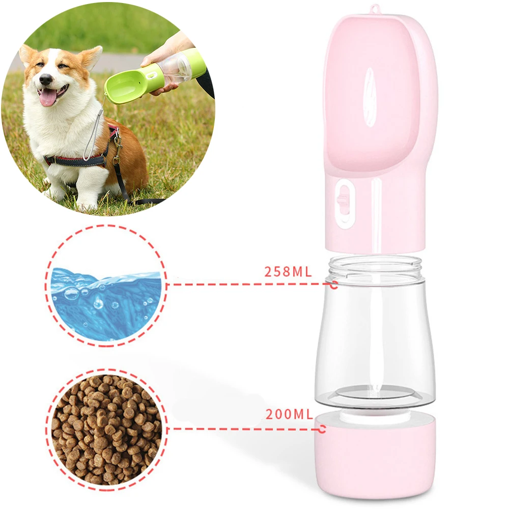 Portable Pet Dog Water Bottle For Small Large Dogs Travel Puppy Cat Drinking Bowl Outdoor Pet Water Dispenser Feeder Pet Product (20)